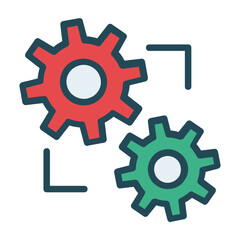 Cog Gear Sign for settings and preference. 