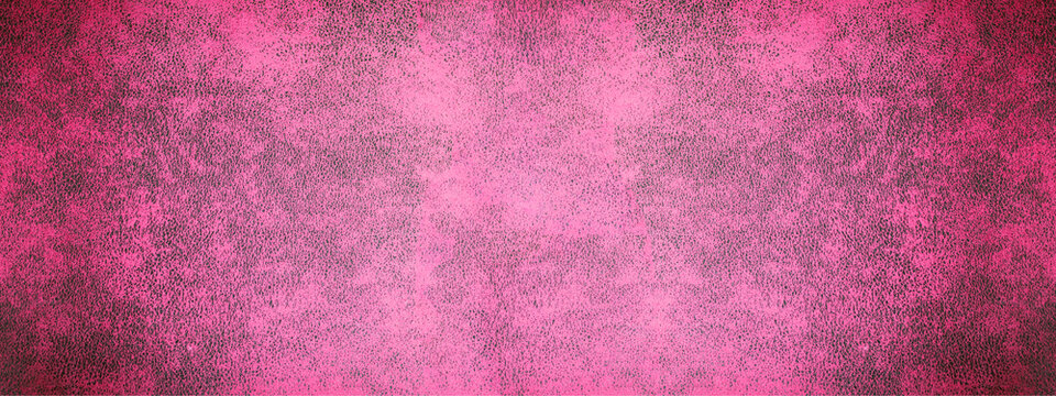 Old pink rustic leather - background banner panorama long