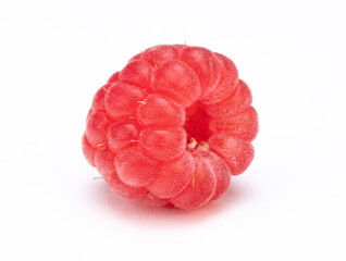 Raspberries Isolated on White Background