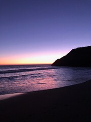 Fototapeta premium sunset on the beach