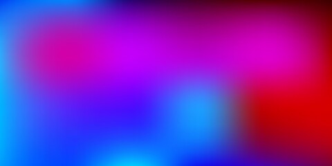 Light Blue, Red vector abstract blur background.