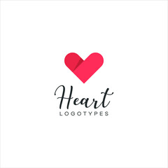 Heart logo icon illustration vector graphic download