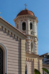 Fototapeta premium Metropolitan Church at the center of city of Thessaloniki, Greece