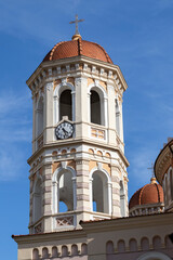Metropolitan Church at the center of city of Thessaloniki, Greece