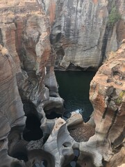 Bourkes luck potholes in the Blyde river canyon 