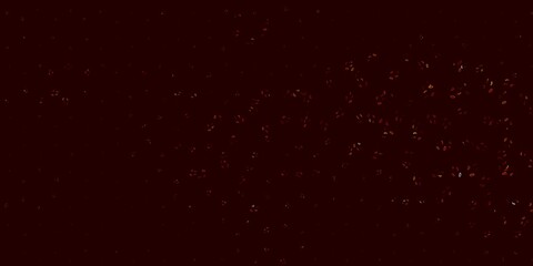 Fototapeta premium Light Red, Yellow vector texture with women's rights symbols.