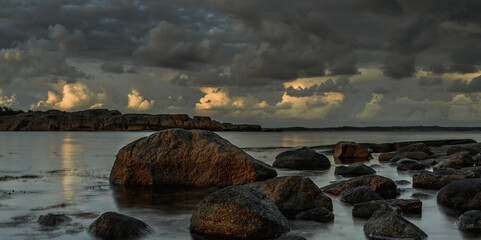  Półwyspep Osteroya w Sandefjord, widok na fjord