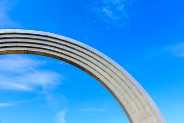 People Friendship or nations friendship arch in a Kiev, Ukraine.