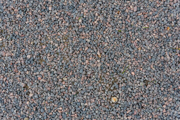Texture of gravel road for the background