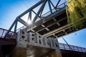 old iron bridge in berlin