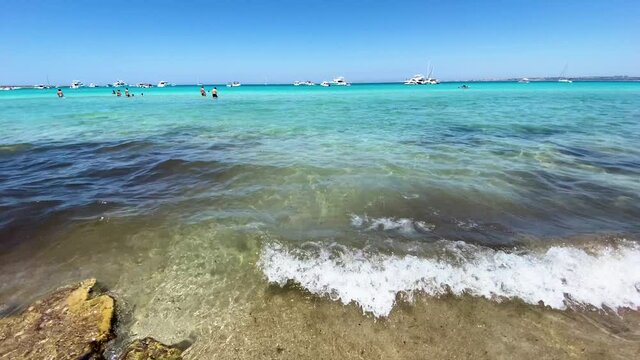 Maldive del Salento - Apulia - Italy.
Transparent water crystalline sea 