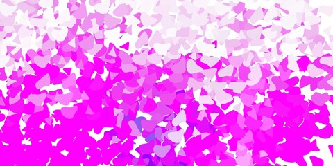Light purple vector template with abstract forms.