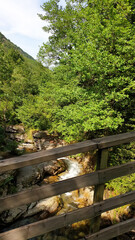 Randonnée nature dans les Pyrénées ariégeoises (Occitanie, France, Europe)