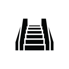 escalator icon vector