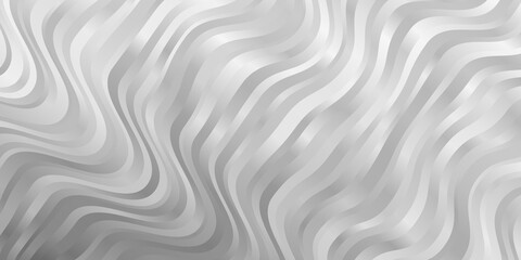 Light Gray vector pattern with curved lines. Bright illustration with gradient circular arcs. Pattern for websites, landing pages.