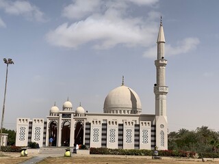 Very famous Mosque in Cairo Alexandria desert road