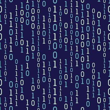 Cyber security seamless repeat pattern background. Perfect for cyberspace themed wallpaper, tech backgrounds, modern packaging, software, information technology. Surface pattern design.