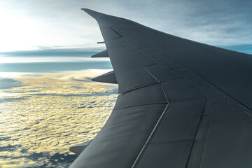 Obraz premium In the Air over the Pacific