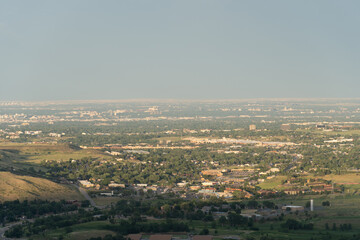 Denver from the foothills