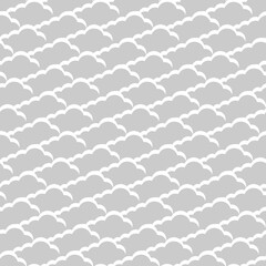 Bumpy cloud tile pattern seamless repeat background