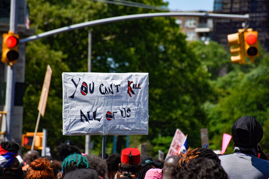 Black Lives Matter Protests In Grand Army Plaza Brooklyn June 2020