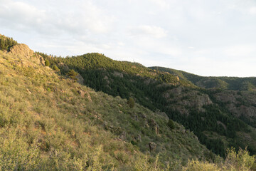 Fototapeta na wymiar valley/canyon in the mountains