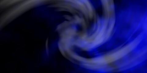 Dark BLUE vector background with clouds. Shining illustration with abstract gradient clouds. Beautiful layout for uidesign.