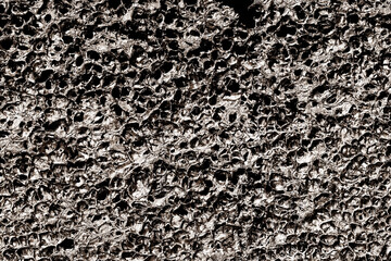 aluminum alu foam bubble metal plate wallpaper background