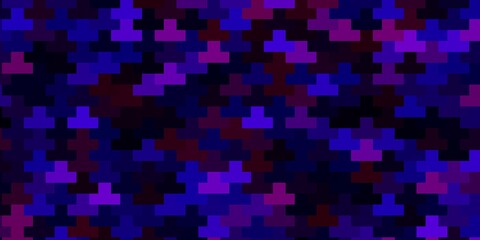 Fototapeta premium Dark Blue, Red vector backdrop with rectangles. Modern design with rectangles in abstract style. Modern template for your landing page.