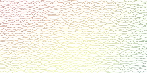 Dark Multicolor vector backdrop with circular arc. Abstract illustration with bandy gradient lines. Best design for your posters, banners.