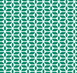 Fototapeta premium 3 dimensional geometric cube pattern seamless repeat background