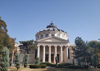 ROMANIA ARCHITECTURE - BUCHAREST - OCTOBER 2018
