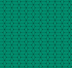 3 dimensional geometric line pattern seamless repeat background