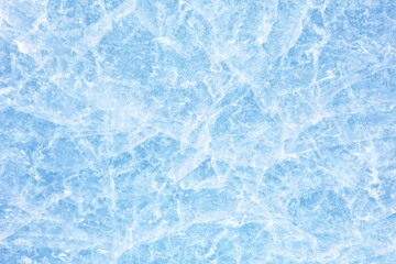 Blue background of Ice texture