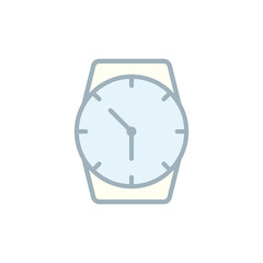 Wristwatch icon vector design templates