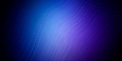 Dark Pink, Blue vector background with lines. Illustration in abstract style with gradient curved.  Best design for your ad, poster, banner.