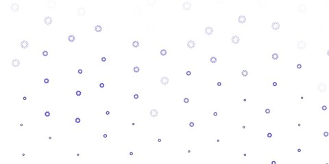 Light purple vector texture with disks.