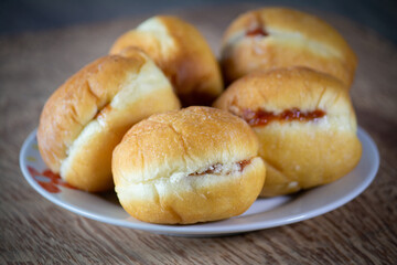 Dream bakery photo. Traditional Brazilian sweet.