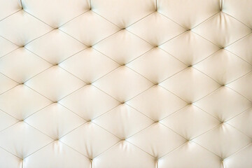 Fototapeta na wymiar White leather texture and surface