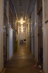 Fototapeta premium corridor of the old building