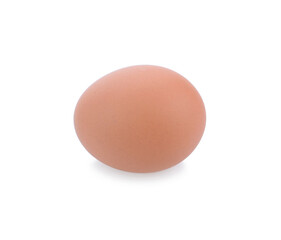 chicken egg isolated on white background