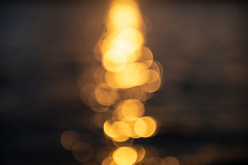 Abstract Light Bokeh Background