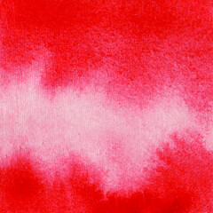 Abstract orange watercolor on paper. hand paint. Color splashing on the paper