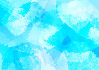 涼しげな氷の背景イラスト