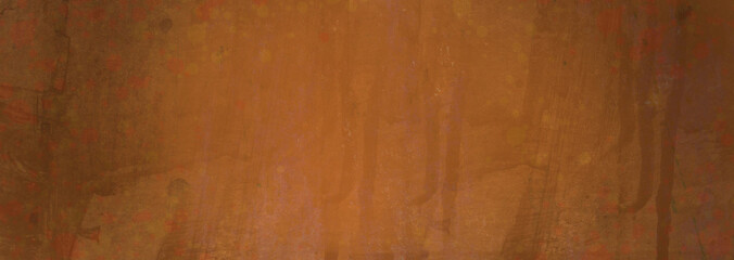 Rust orange burst with paint drip bold texture