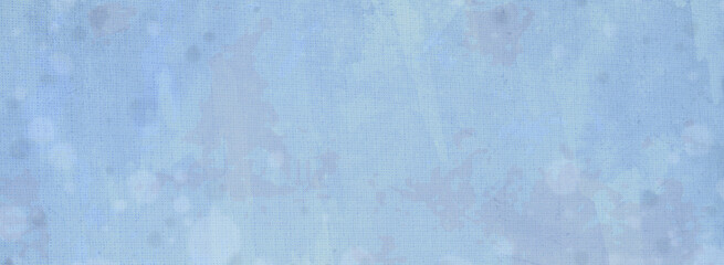Contemporary faded blue texture texture with paint brushing and splattering    