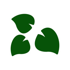 Green leaf icon