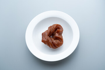 China's old Beijing traditional gourmet sugar ears. Old Beijing specialty food sugar ears. Old Beijing famous snack honey twist. Old Beijing specialty food tang er duo.