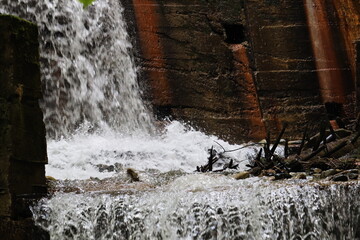 waterfall in the park