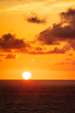 Sunset at the Torrey Pines beach © Jasongeorge
